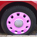 Original Fiat Radkappe Pink